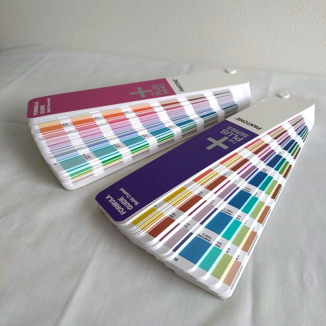 PANTONE FORMULA GUIDE 色見本帳 カラーガイド 2冊組