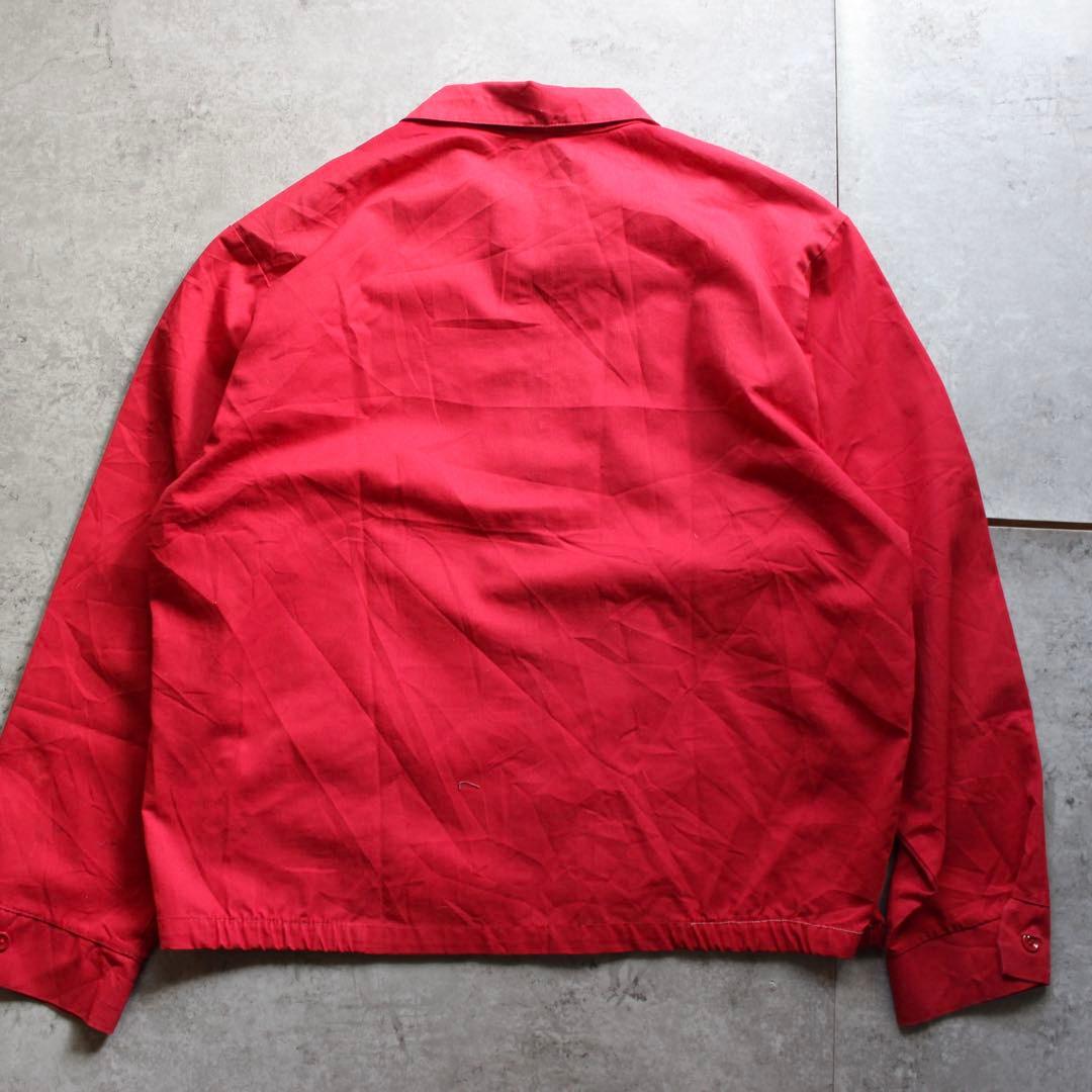 古着　50s 60s スウィングトップ　レオパード　アニマル切り替え　ロカビリー