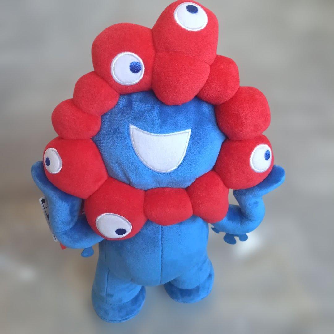 ラス１　万博　EXPO2025 ぬいぐるみ ミャクミャク M　初期　レア　限定