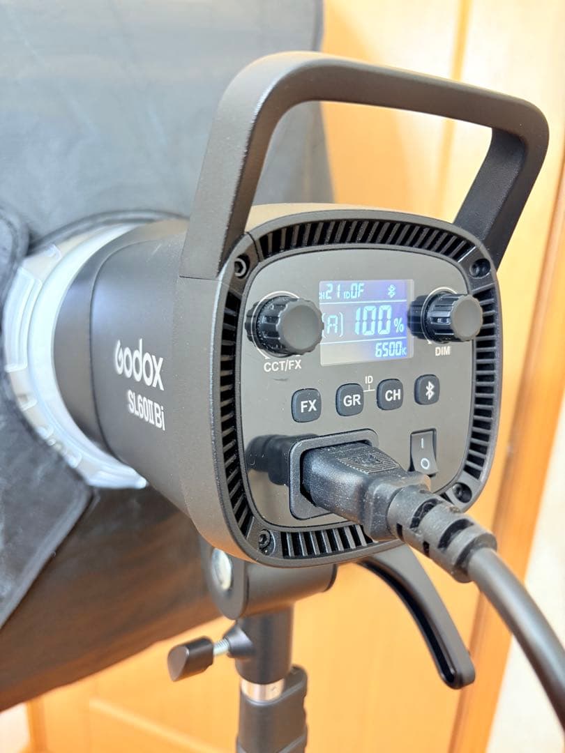 LEDライト GODOX SL60II Bi スタンド&ソフトボックス付