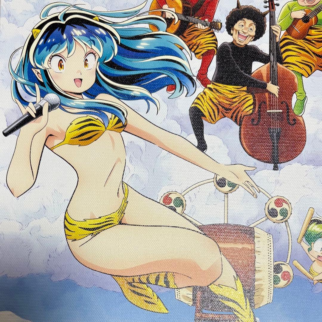 ドリフ　ドリフターズ　うる星やつら　コラボ　キャンバスアート　ラムちゃん　雷様