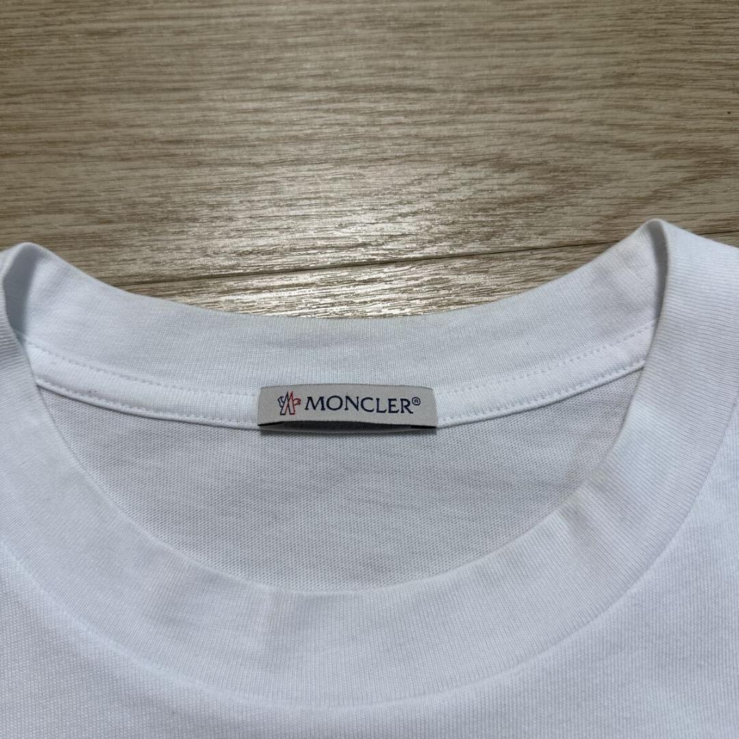 モンクレール ロゴワッペン バックロゴ Tシャツ size M メンズ
