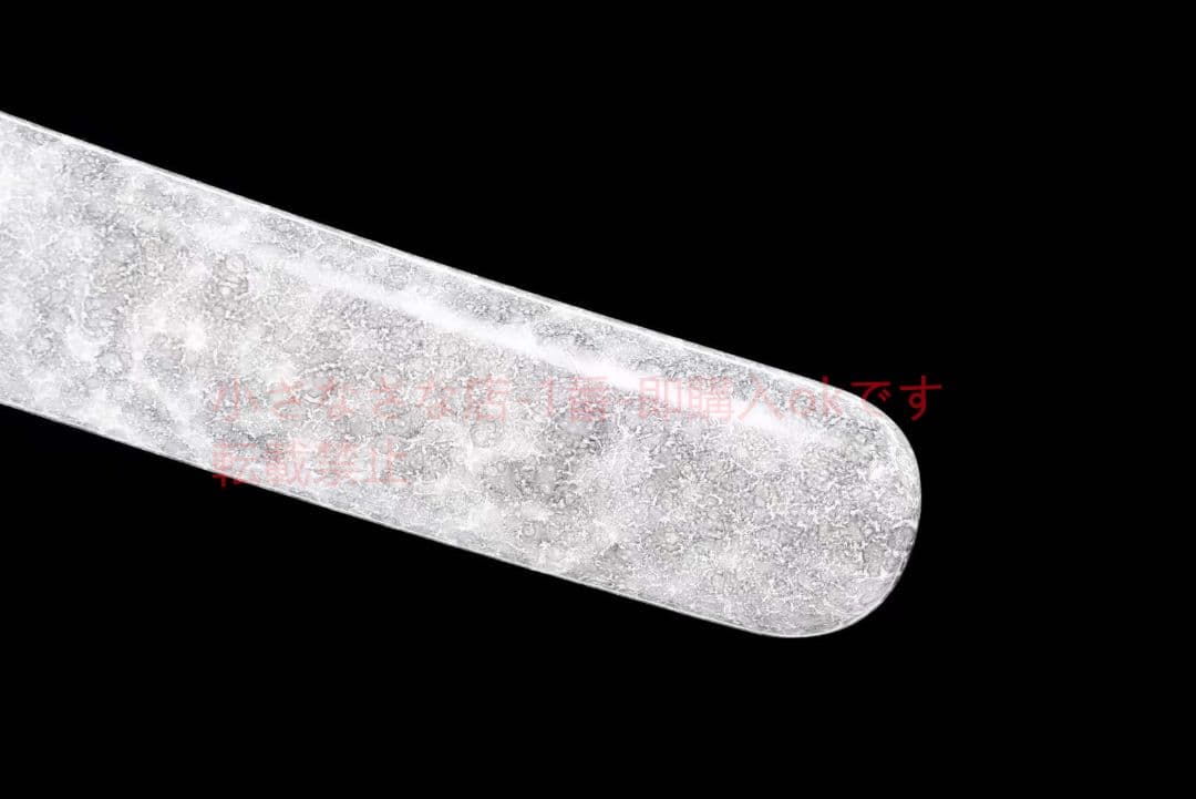 12寸短刀火炎紋研磨【シトロン】 古兵器 武具 刀装具 日本刀 模造刀 居合刀