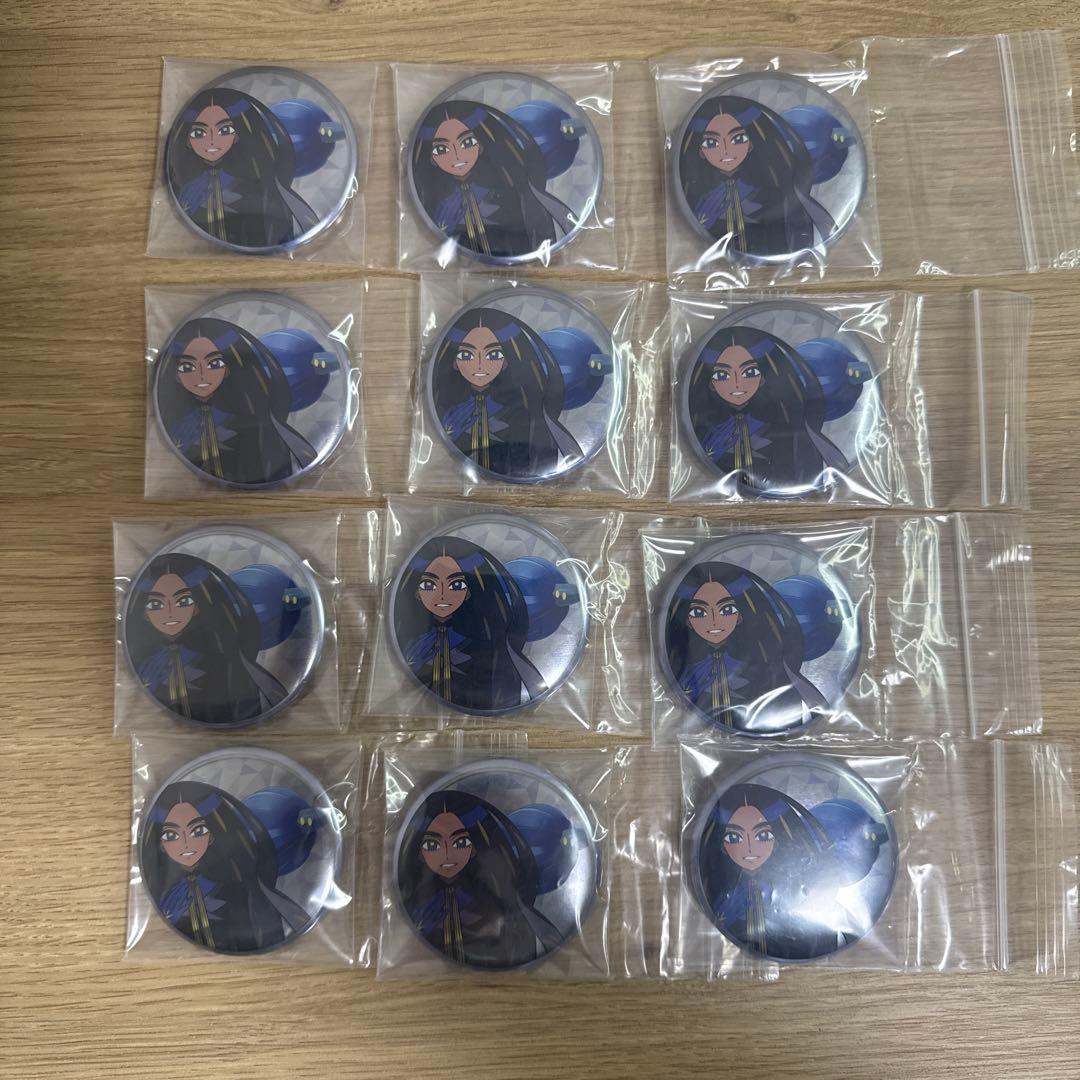 ポケモン　缶バッジ　オモダカ　12個セット【4929