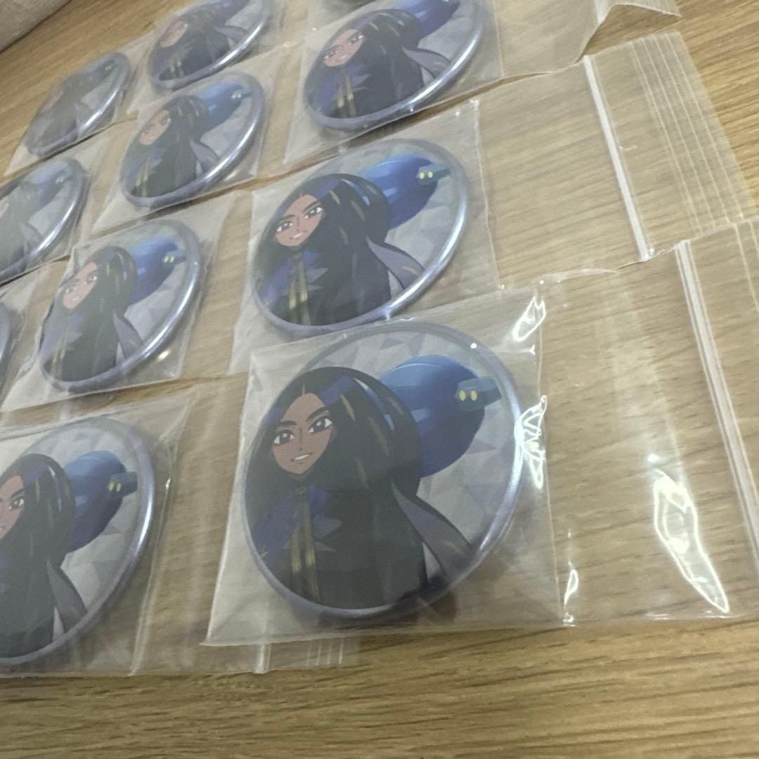 ポケモン　缶バッジ　オモダカ　12個セット【4929