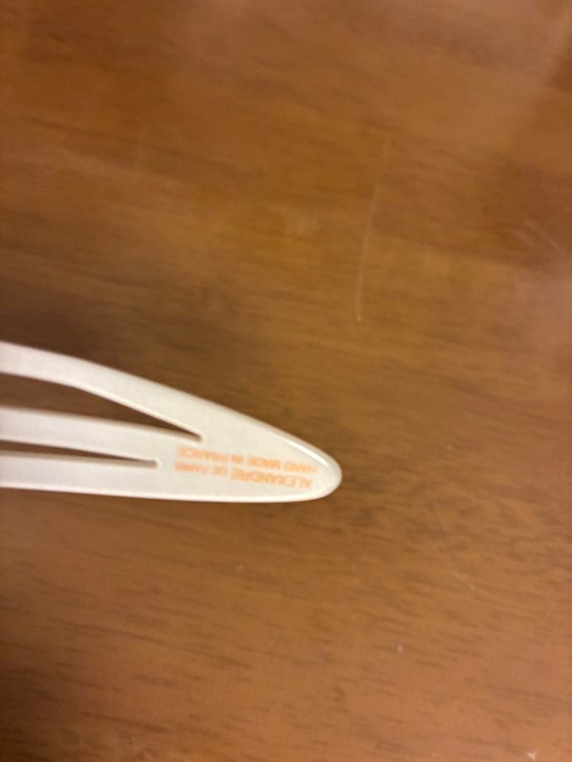 アレクサンドルドゥパリ　ホワイトフラワーヘアカチューシャ　新品