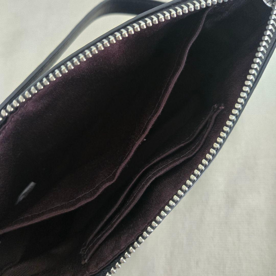 【極美品】COACH シグネチャーハンドバッグ　コーチアクセサリーポーチ