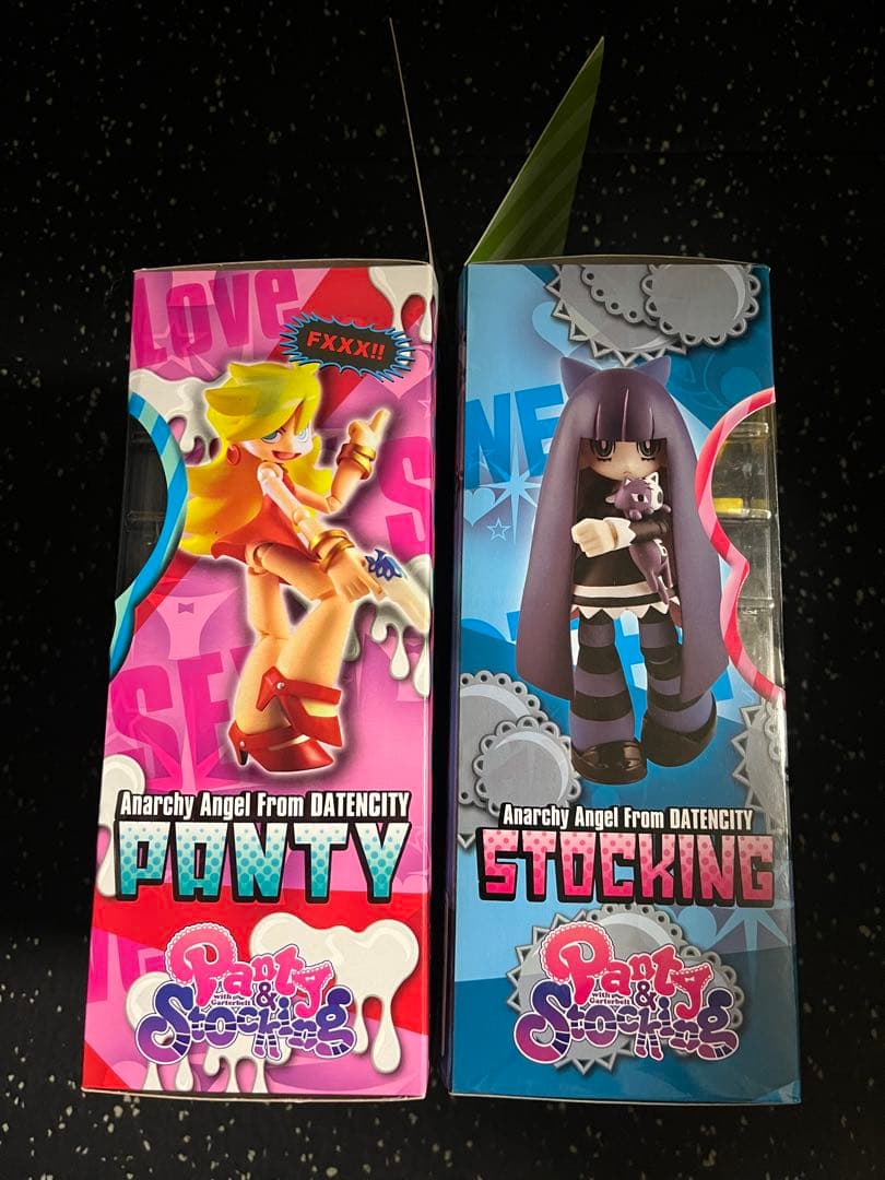 パンティ&ストッキングwithガーターベルトフィギュア２体セットRIO:bone