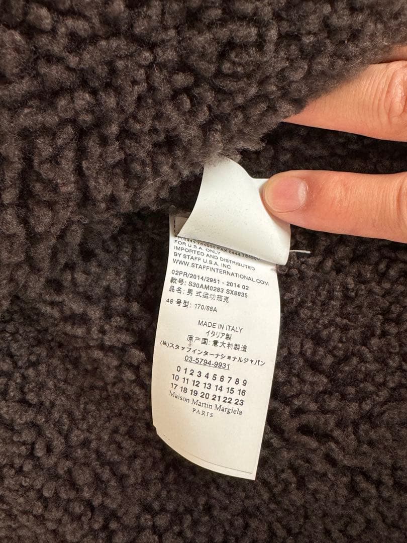 希少極美品Martin Margiela ⑭ 5zip mouton 48