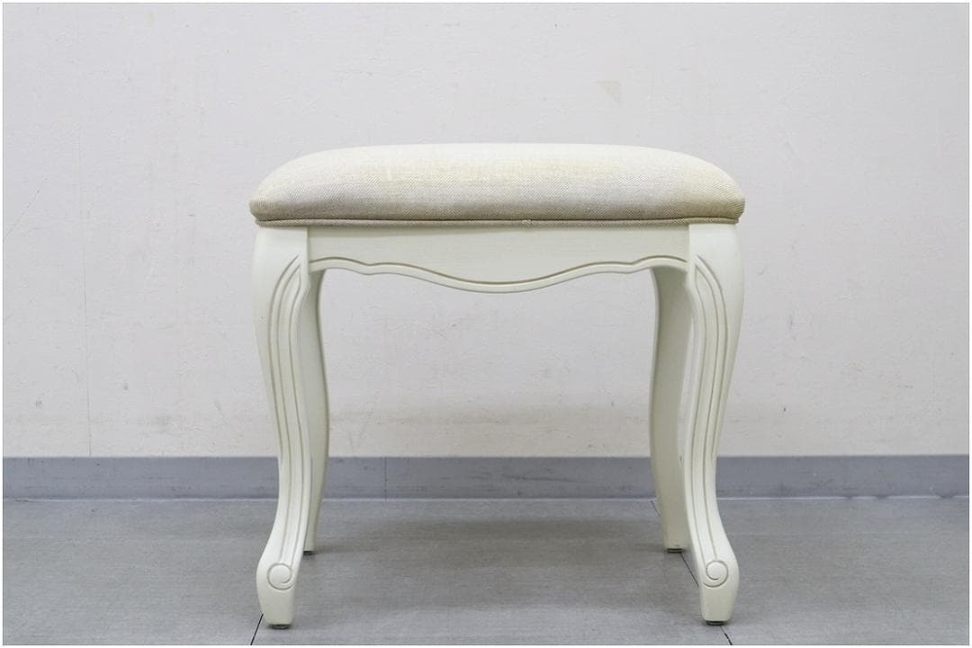 ローラアシュレイ プロバンセル スツール ドレッサースツール 椅子 腰掛 チェア