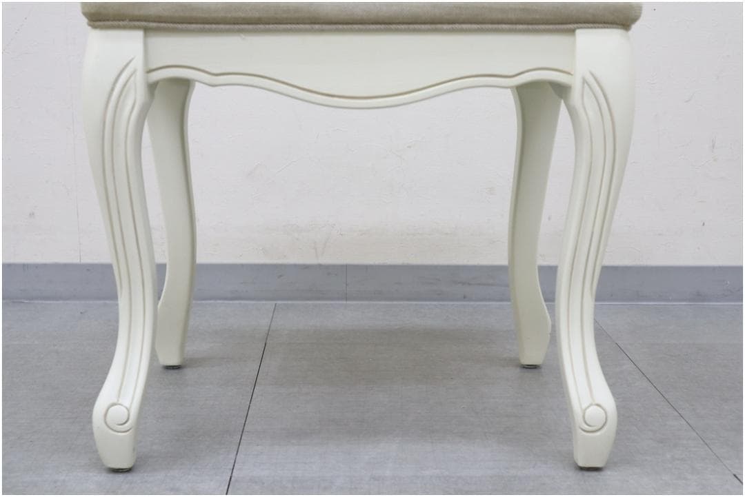 ローラアシュレイ プロバンセル スツール ドレッサースツール 椅子 腰掛 チェア