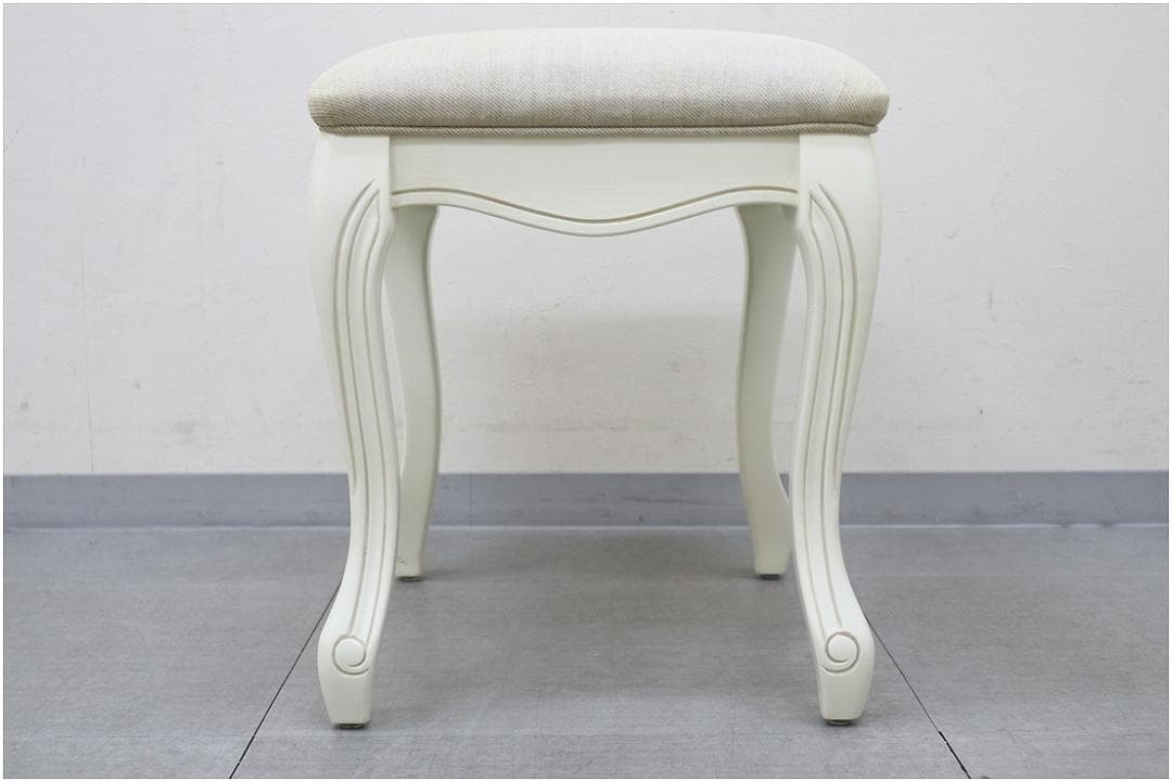 ローラアシュレイ プロバンセル スツール ドレッサースツール 椅子 腰掛 チェア