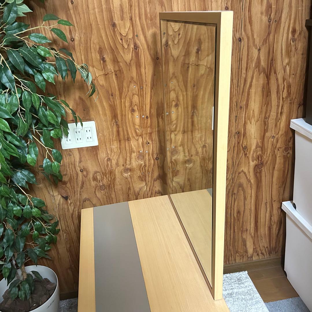 都内23区送料無料❗️関本家具　アンテカルネ　ドレッサー　椅子スタンドライト付き✨