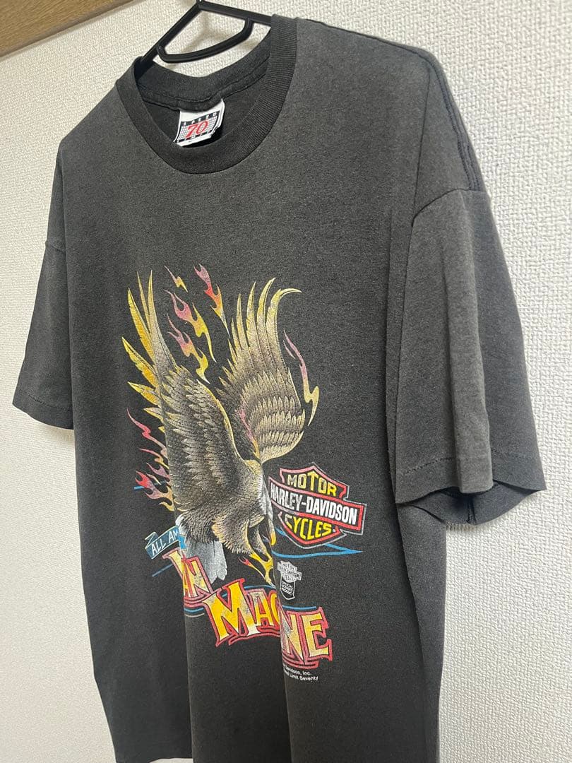 80s Harley-Davidson Mean Machine Tシャツ