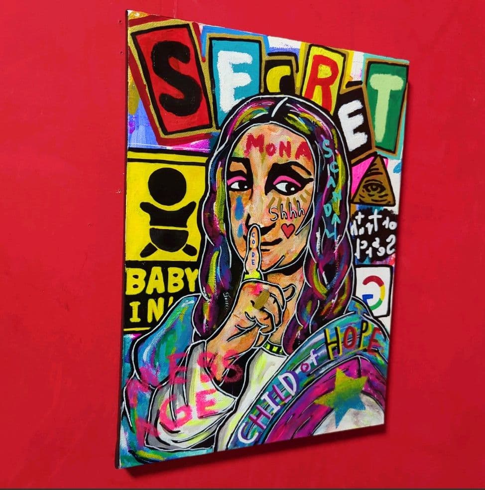 【F4号/SALE】Secret-モナリザの秘密？- 《陰謀論テーマ》