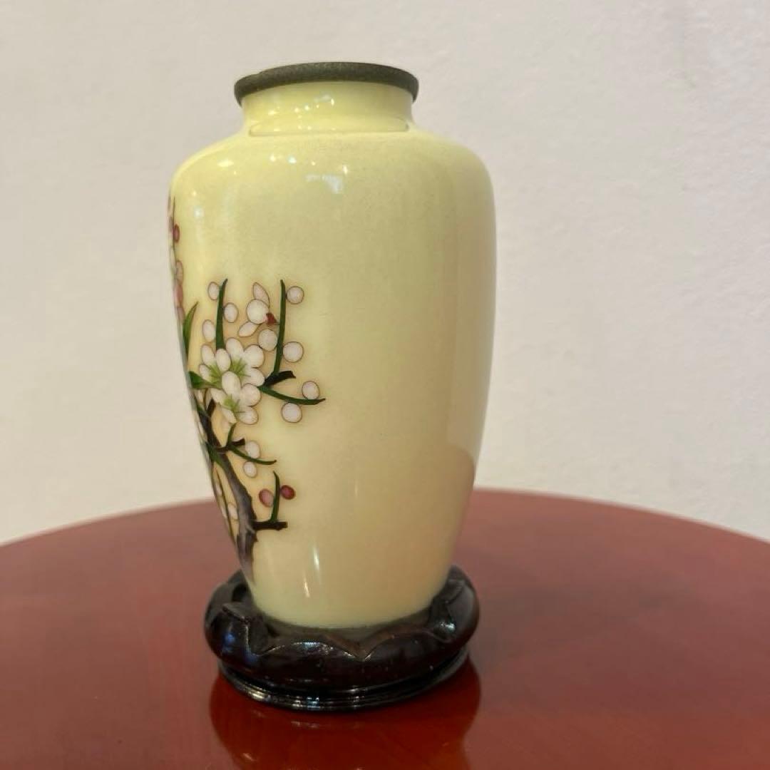 七宝焼　花瓶　一輪挿し