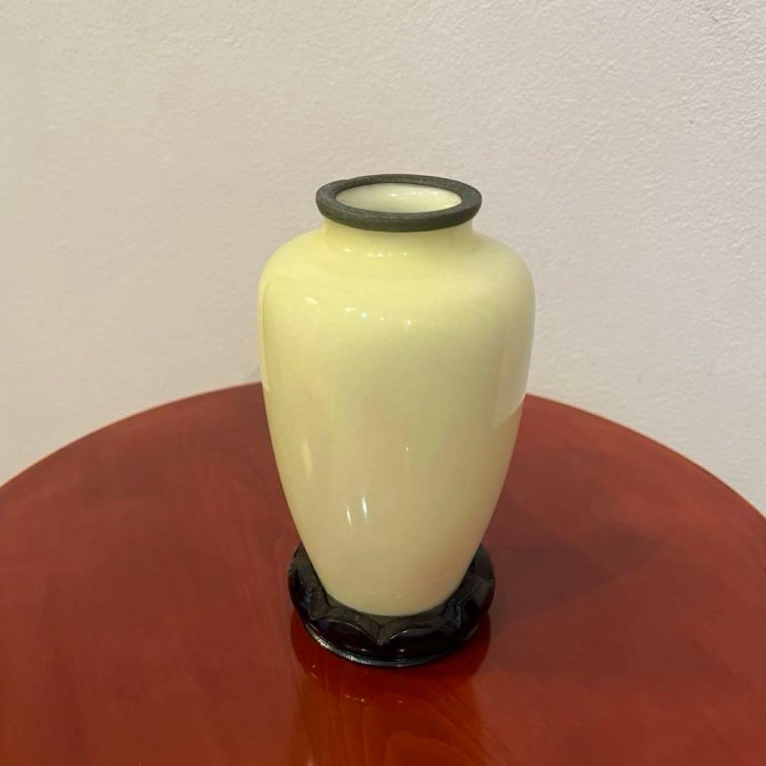 七宝焼　花瓶　一輪挿し