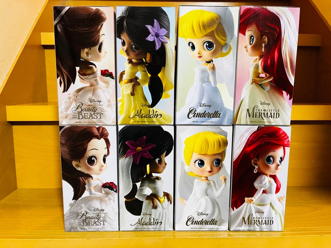 Qposket ディズニー Dreamy Style ウエディング全8種