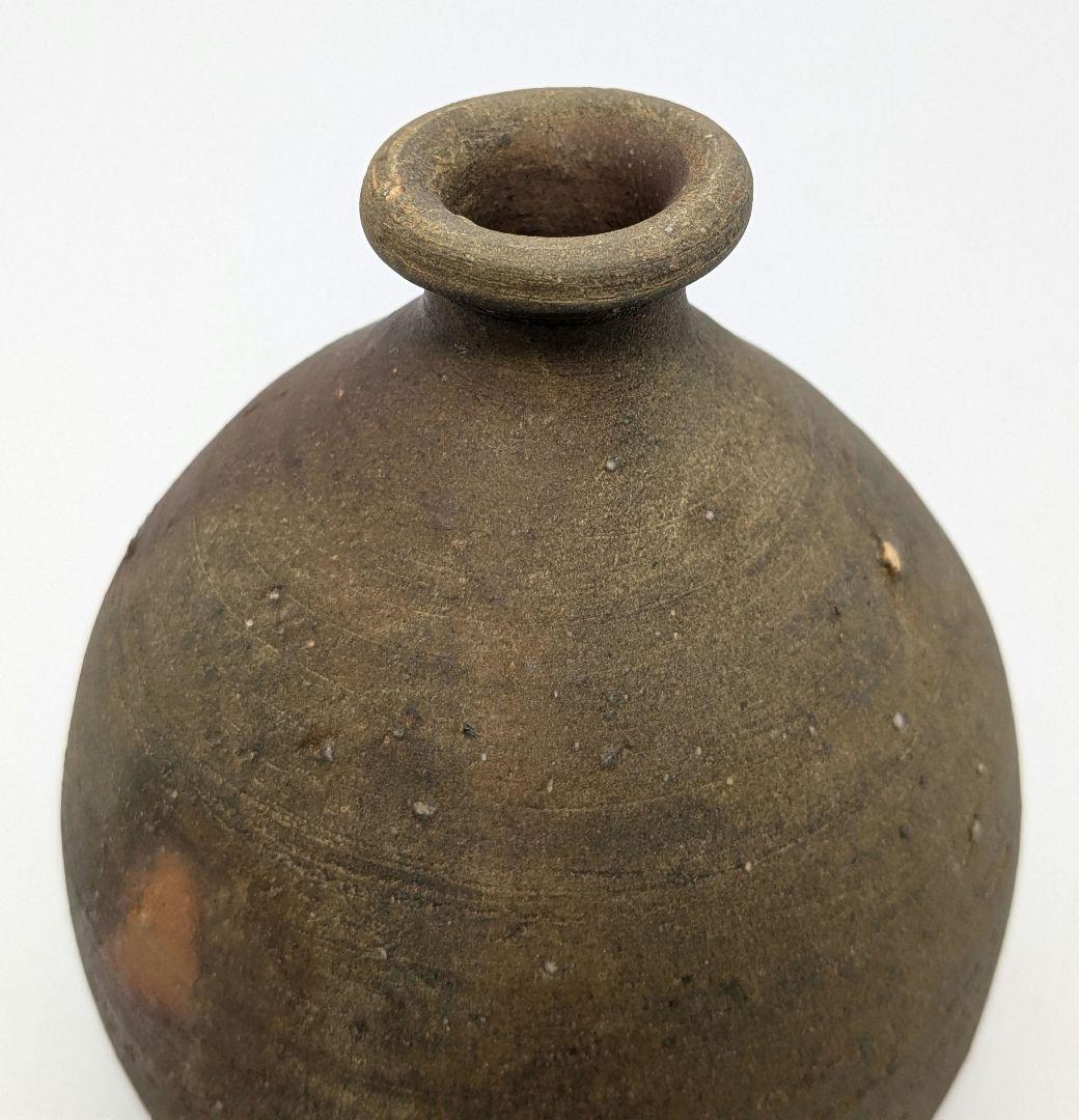 人間国宝 藤原啓 備前焼 徳利 共箱共布栞 酒器 とっくり 花器 一輪挿し花瓶