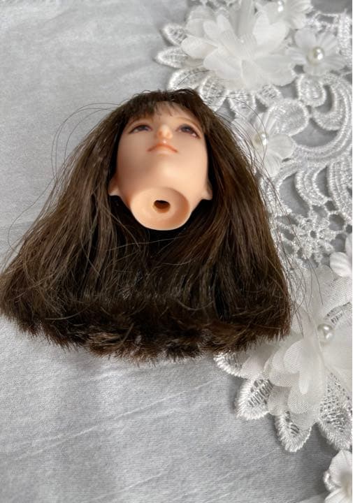 1/6 カスタム　ドール　ヘッド　綺麗な瞳の少女　ヘッドのみの出品です