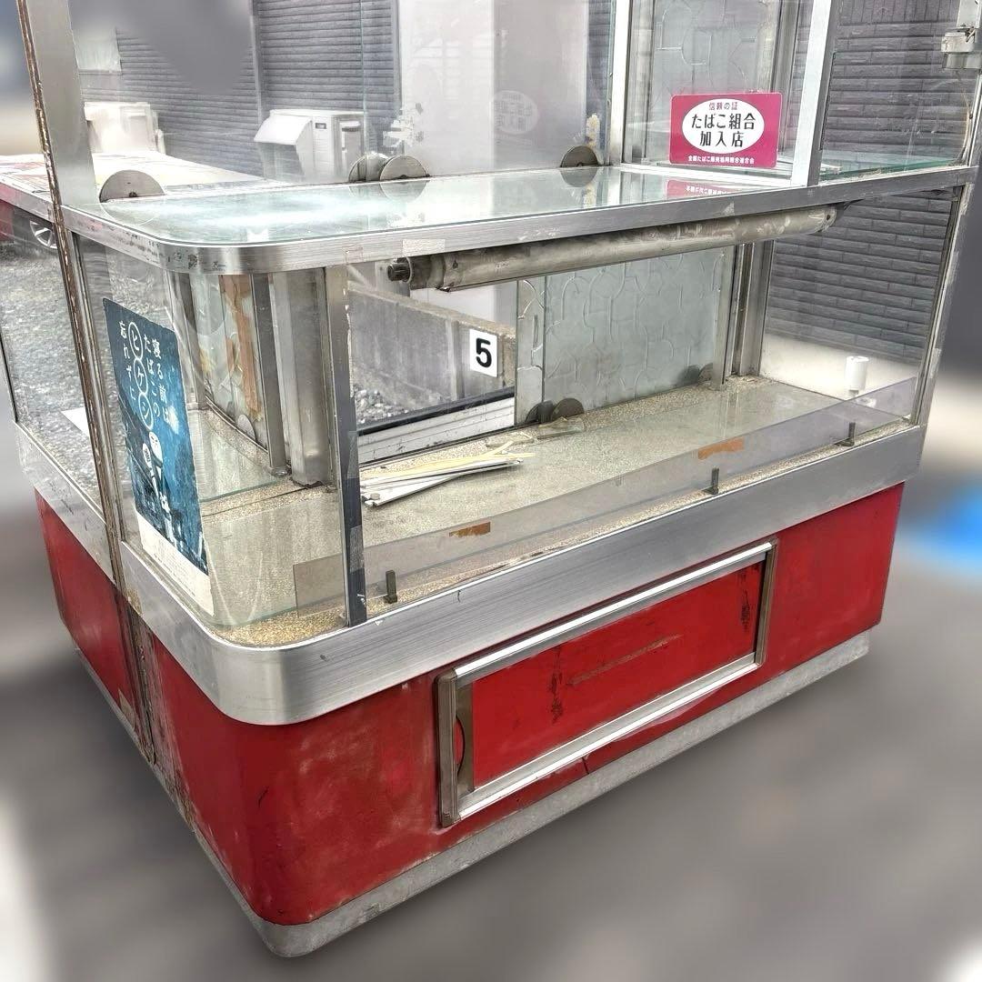 送料込み 入手困難 たばこ ショーケース オブジェ 店舗 昭和 レトロ 什器