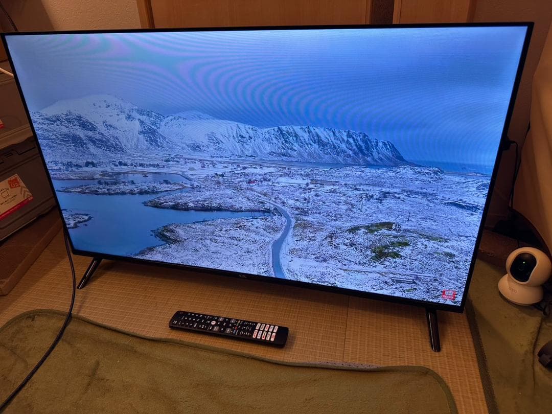 24年製未使用近！TCL 40S5400 スマートテレビ　40型　アプリ内蔵式