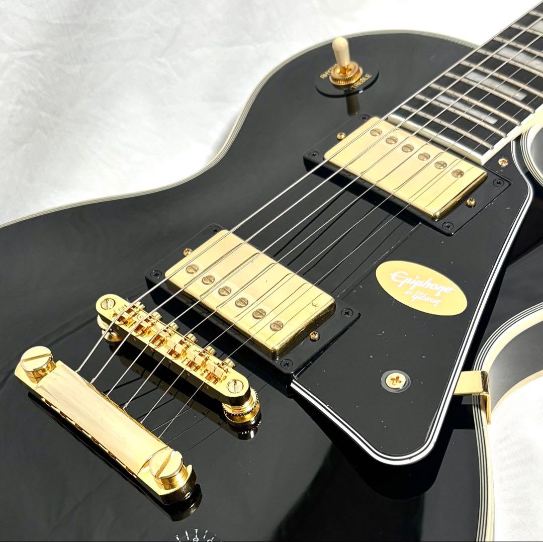 【美品、新品弦張替済】Epiphone レスポールカスタム 2024年製