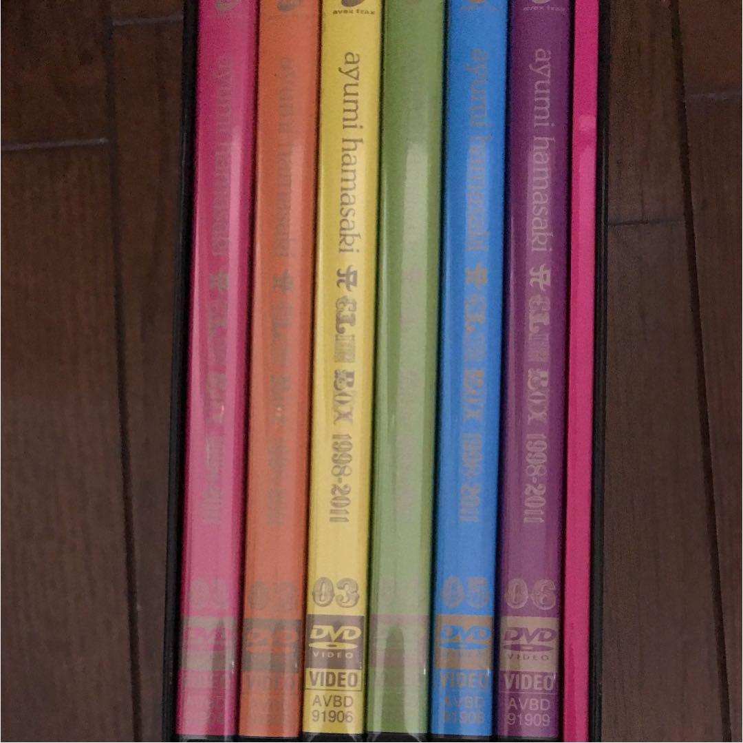 浜崎あゆみ クリップボックス 6枚組 未開封品あり DVD 初回限定