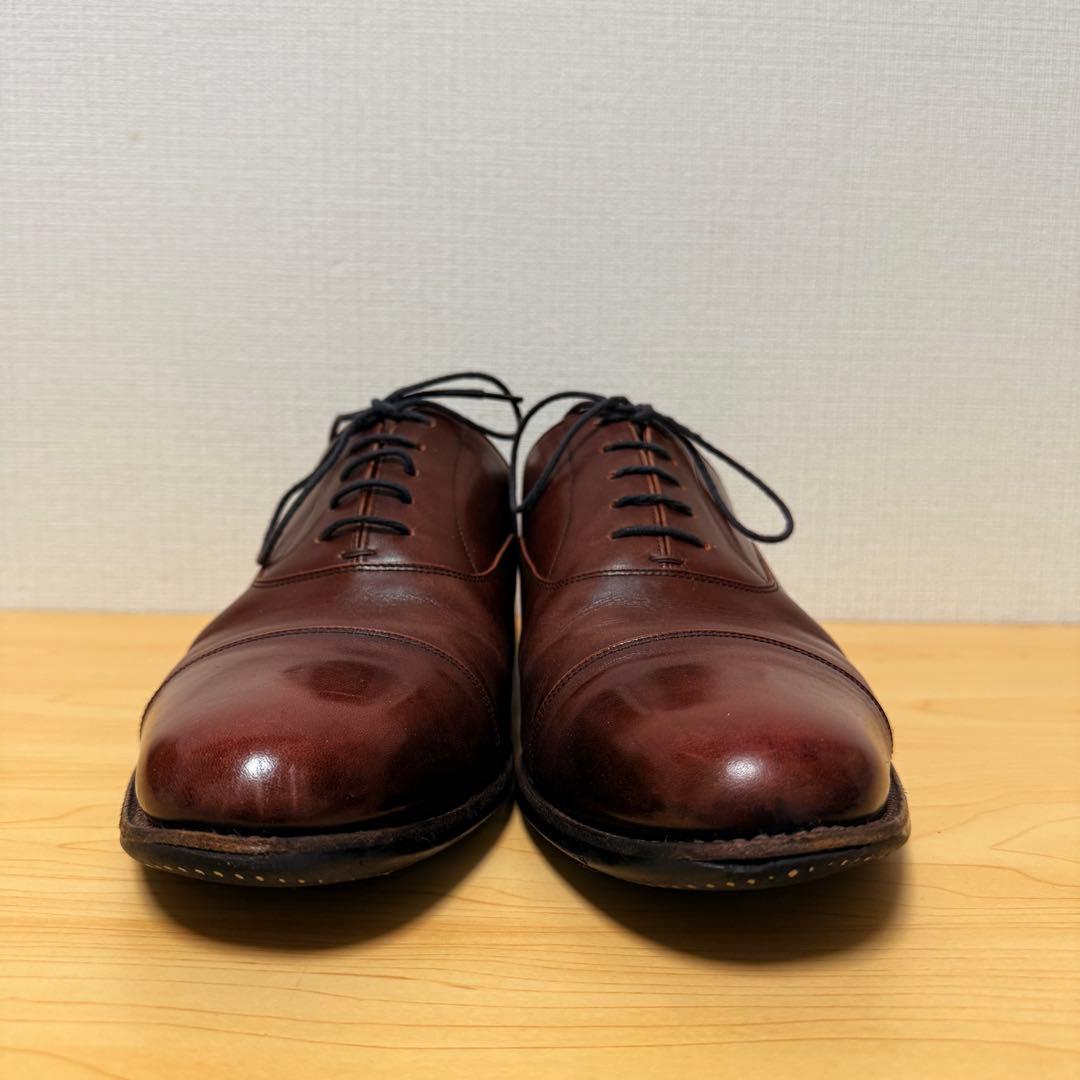 【おまけ付】SCOTCH GRAIN ストレートチップ 内羽根 26.0cm
