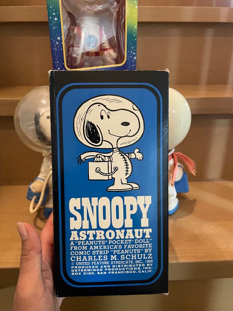 ヴィンテージ アストロノーツ　スヌーピー フィギュア3体セット