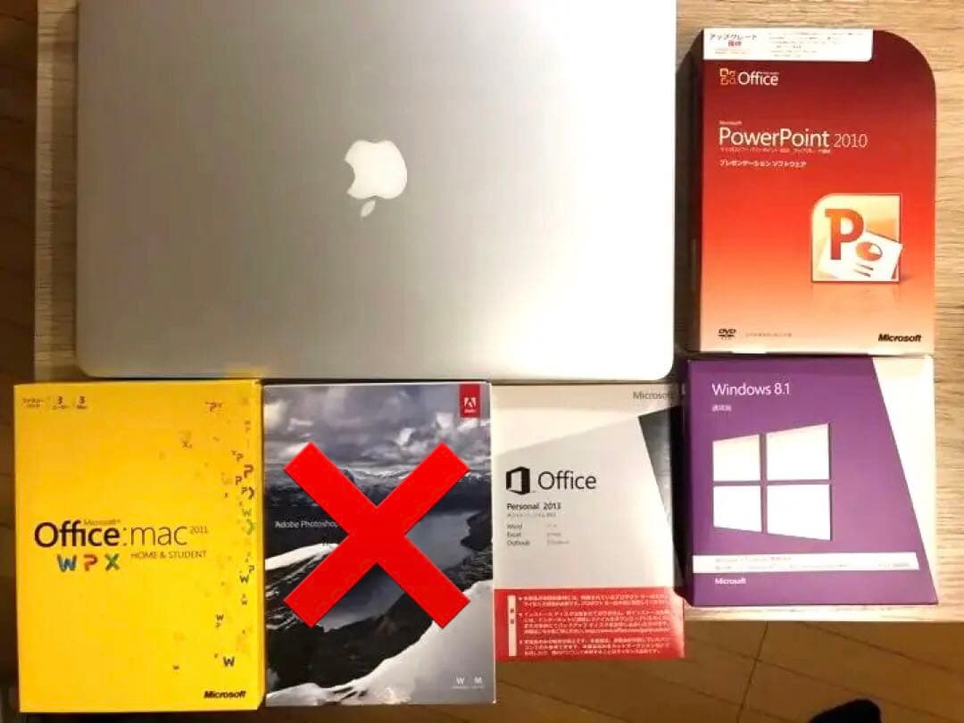 Apple MacBookPro16GB500GB Officeセットおまけ付き