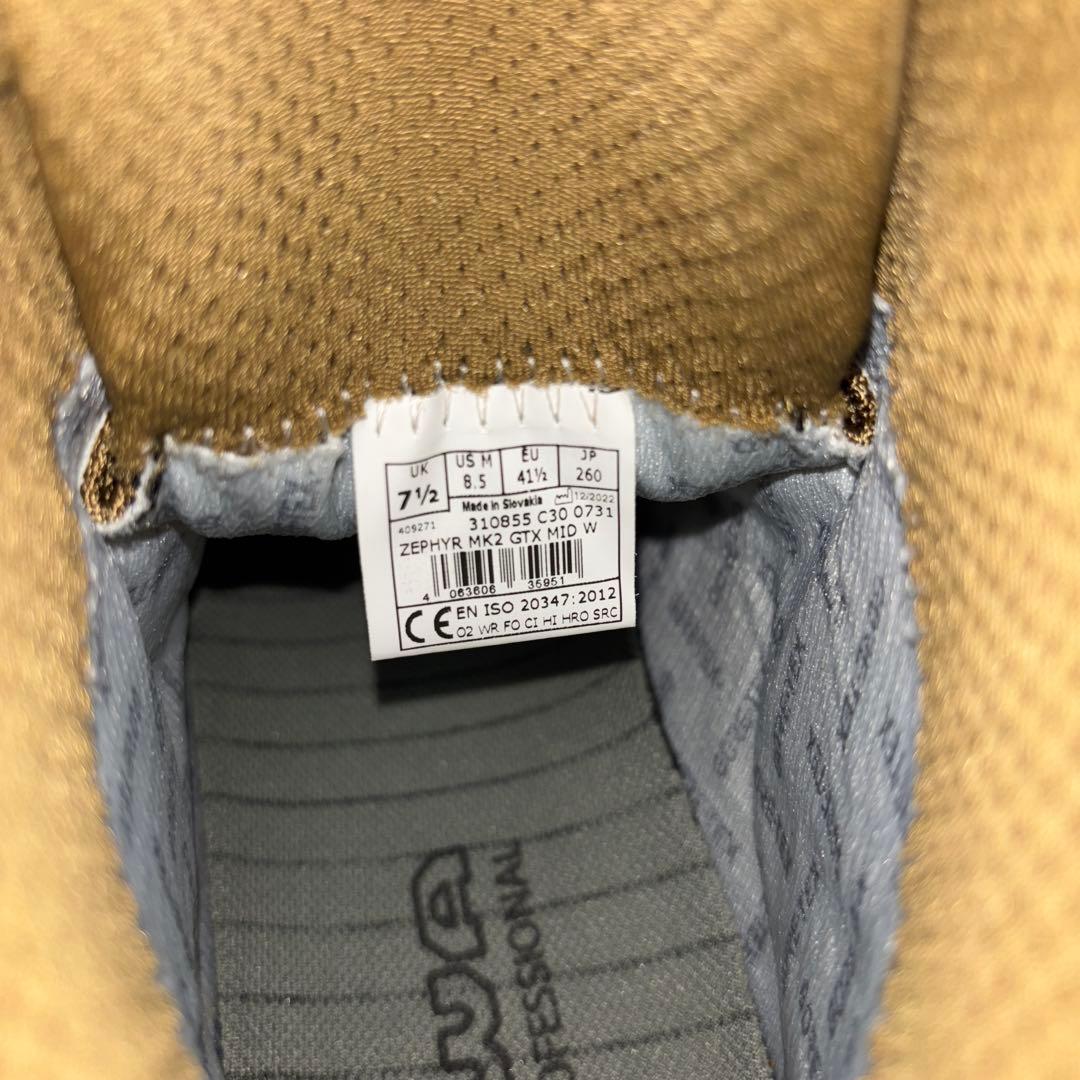 未使用品　米軍　LOWA GORE−TEX ミリタリーブーツ　26cm WIDE