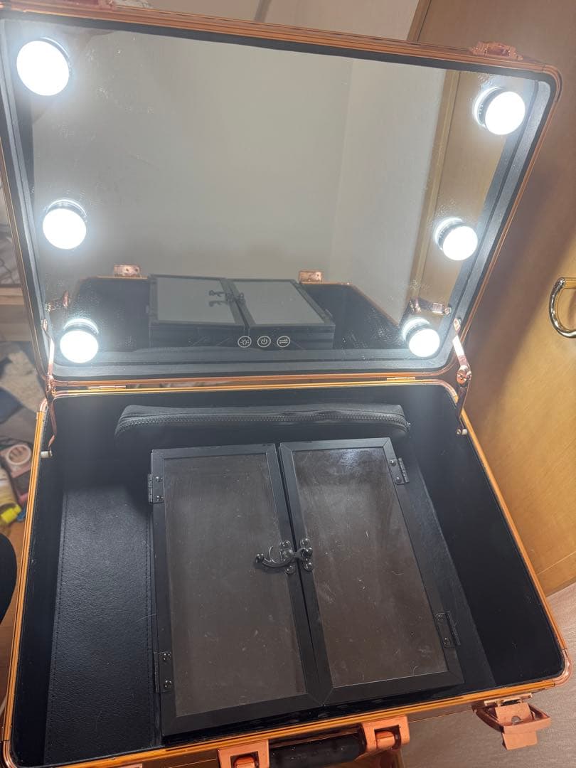 Francfranc ドレッサー ヴァリーズ ハリウッドボックス L コッパー