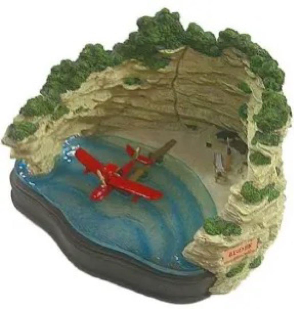 紅の豚　ジオラマ　ポルコのアジト