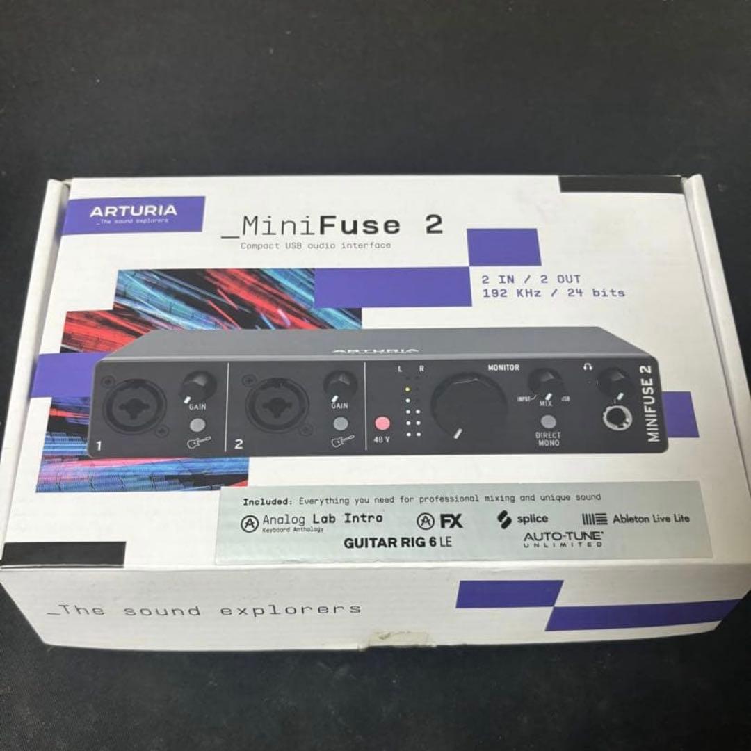 ARTURIA MiniFuse 2 オーディオインターフェイス