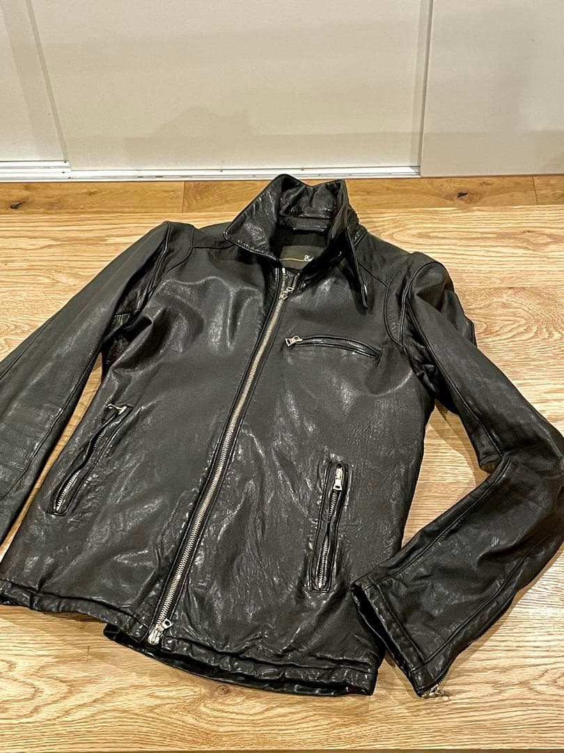 Edition エディション ゴートレザー シングルライダース M riri