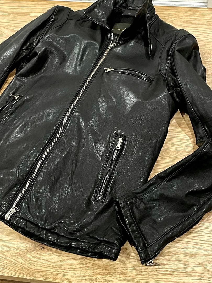 Edition エディション ゴートレザー シングルライダース M riri