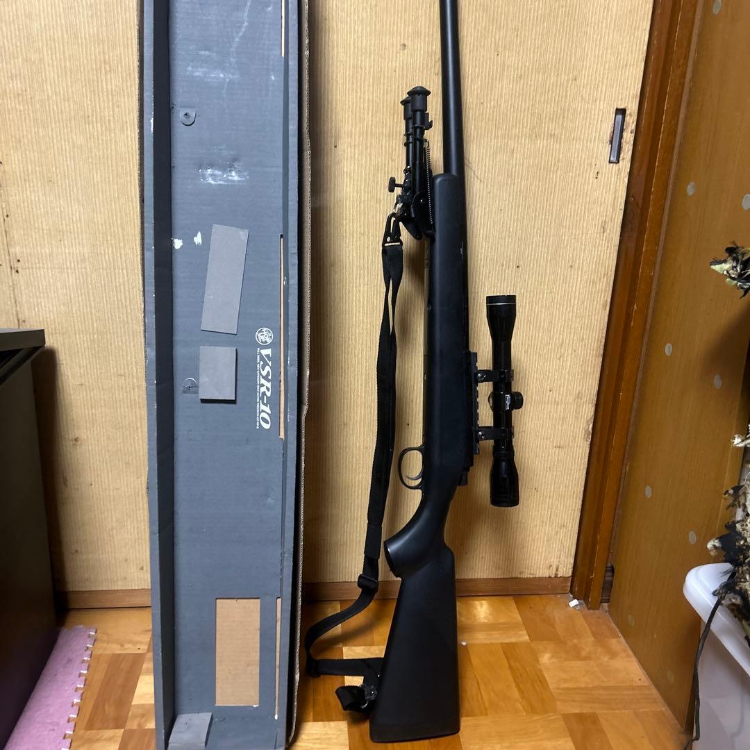 東京マルイ　vsr-10 スコープ　バイポット　箱付き