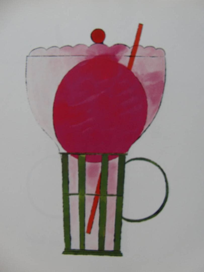 アンディ・ウォーホル、アイスクリーム デザートI、海外版・希少画集・額装画