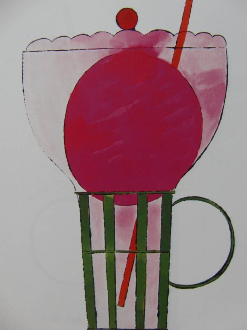 アンディ・ウォーホル、アイスクリーム デザートI、海外版・希少画集・額装画