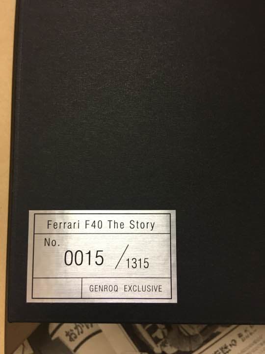 1/43 フェラーリ f40 GENROQ 限定 mr  1315台限定