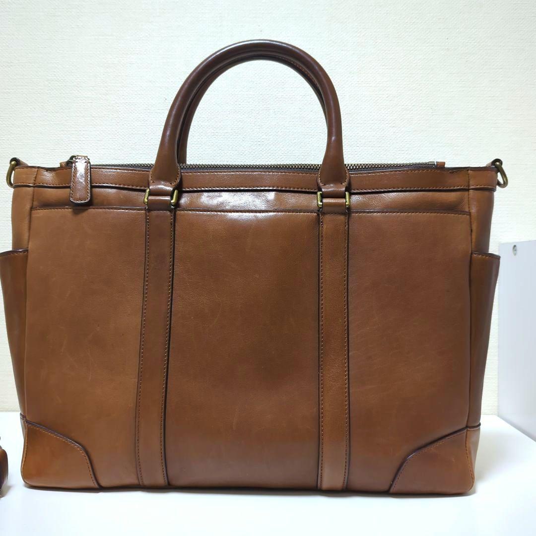 COACH　メトロポリタンレザー　2WAYショルダーバッグ