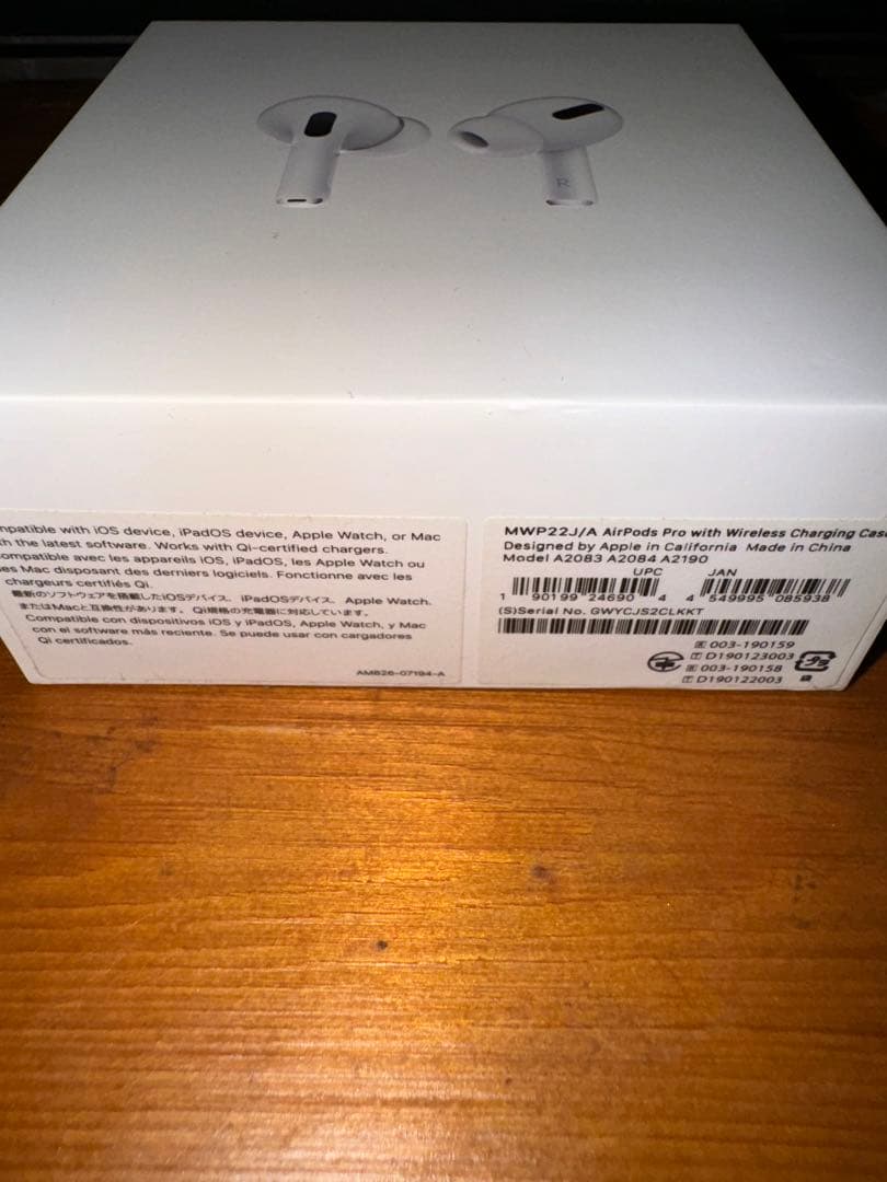 AirPods Pro 第1世代 MWP22J/A