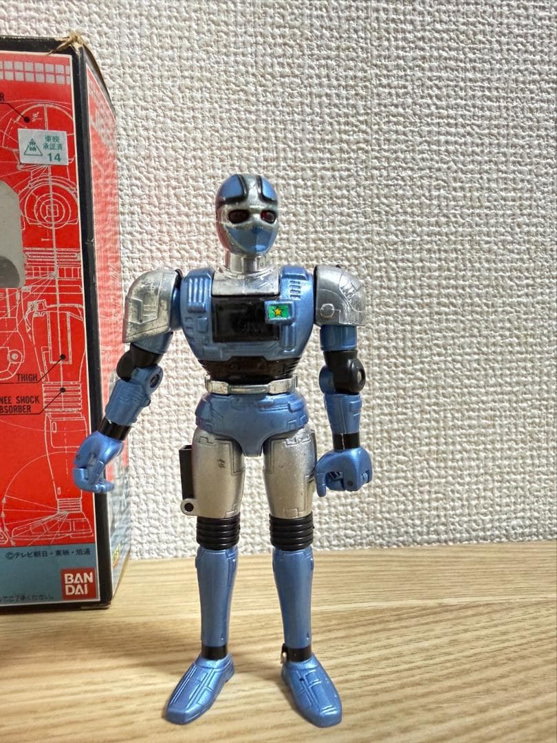 BANDAI 機動刑事ジバン 超合金ジバン 東映 特撮 フィギュア 1989