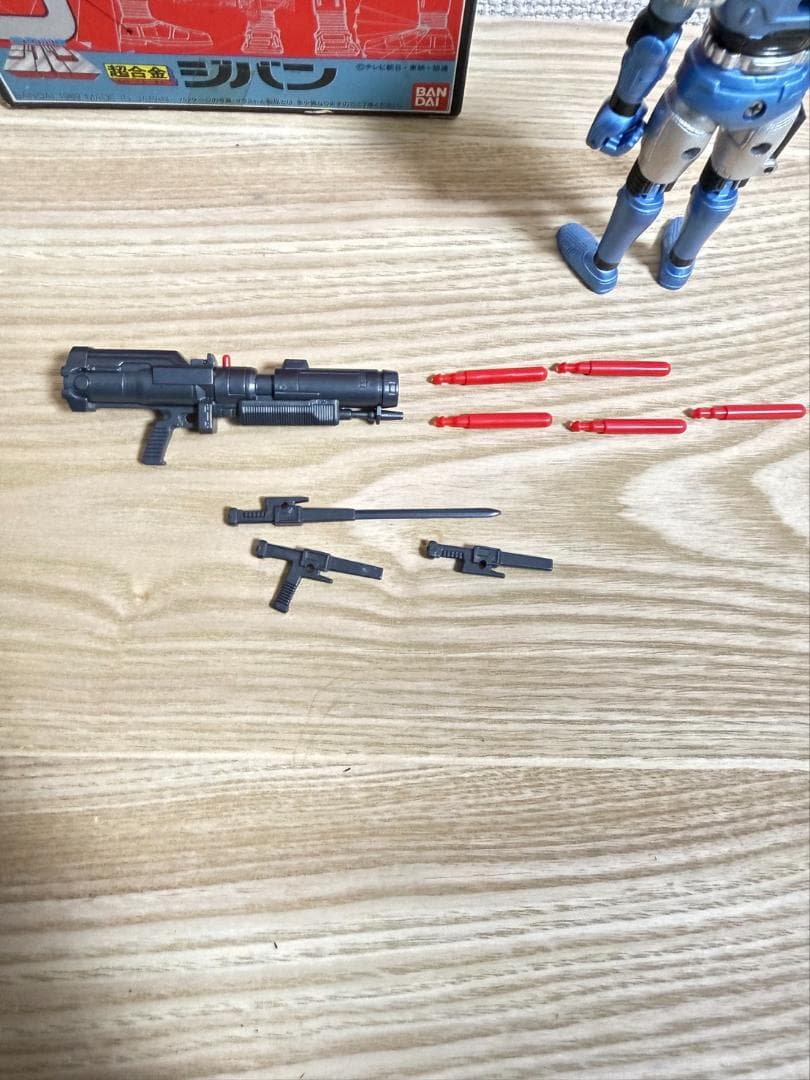 BANDAI 機動刑事ジバン 超合金ジバン 東映 特撮 フィギュア 1989