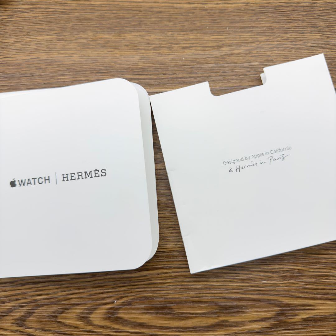 3038 未使用　Apple Watch エルメス　オレンジ　ラバーバンド