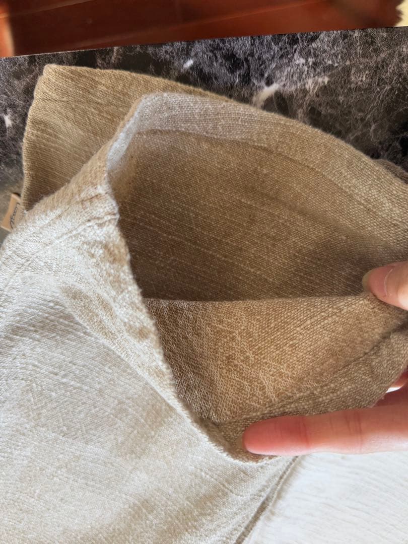 【最終値下げ】うさと/Usaato ボタンアップシャツ 長袖※自然素材