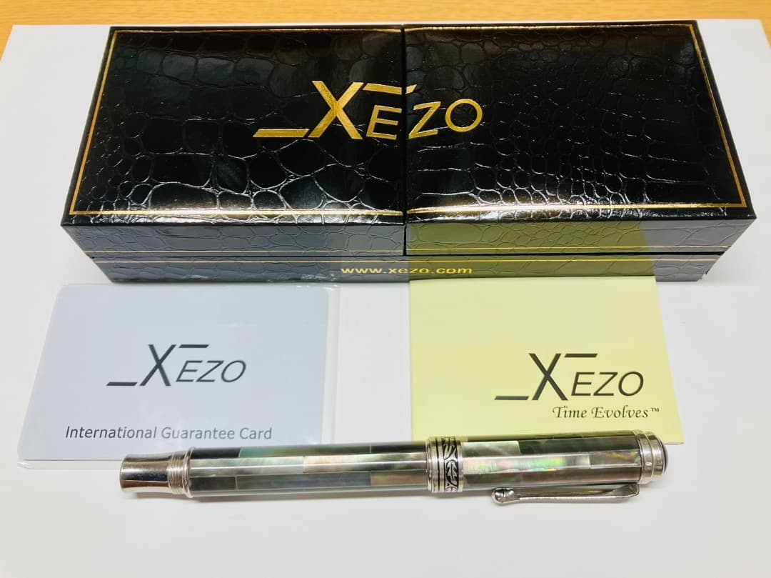 ［世界500本限定］Xezo マエストロ　マザーオブパール　 万年筆