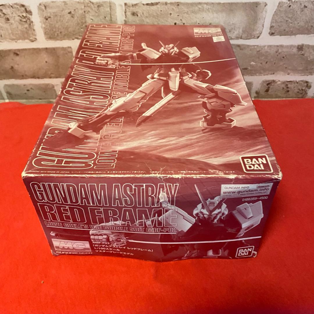 MG ガンダムアストレイ レッドフレーム プレバン 一部組立