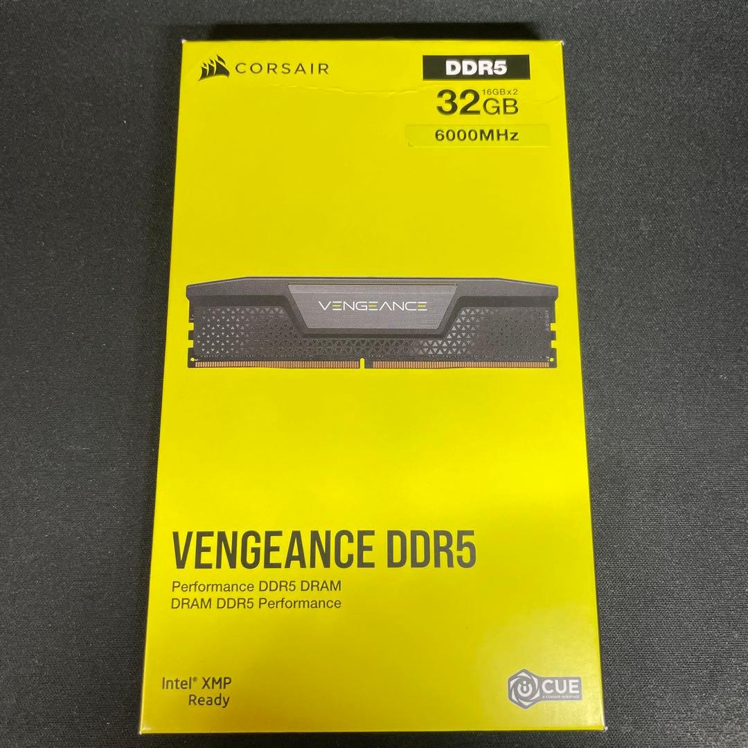 メモリー CORSAIR VENGEANCE DDR5 32GB 6000MHz